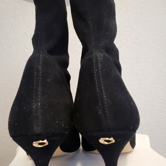 COACH Jade Suede Ankle Boots - Picture 6 of 9